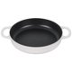 thumbnail image 1 of Everyday Pan Le Creuset Signature, hierro fundido, 11 cm, color blanco, 1 of 5