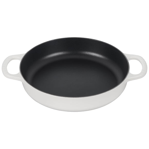 Everyday Pan Le Creuset Signature, hierro fundido, 11 cm, color blanco