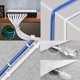 thumbnail image 4 of Cable Ethernet BUSOHE Cat6 plano de 1,8 m, paquete de 2, blanco, 4 of 7