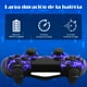 thumbnail image 5 of Mando inalámbrico para PS4, mando a distancia compatible con PlayStation 4/PS4 Slim/PS4 Pro/PC con Windows, iluminación morada, 5 of 6