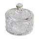 thumbnail image 4 of Tarro de cristal para dulces con tapa, tarro de almacenamiento, azucarero, cuenco para dulces para decoración de mesa, hogar, boda, fiesta, sala de es Patrón de diamante, 4 of 5