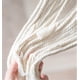 thumbnail image 5 of Colgador de macramé para plantas, 110 cm, 4 patas, algodón color crema, 5 of 8