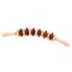 thumbnail image 5 of Rodillo De Masaje De Madera Portátil, Regalos De Madera Para Músculos, Muslo, Cintura, 13 Ruedas, 5 of 5