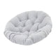 thumbnail image 3 of Cojín para Silla Colgante, Cojín para Asiento, Suave, Transpirable, Grueso, Cómodo, Versátil, Práctico para Sillas de Jardín, Tapete, Cojín para Meced Gris, 3 of 5