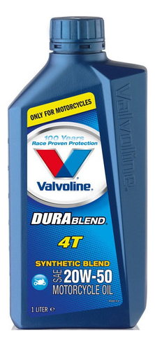 Aceite 20W50 Moto Valvoline Durablend 4T 1 Litro