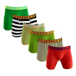 Giovacchino - Pack De 6 Boxer Medio Algodon Hombre