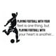 thumbnail image 1 of Decomural Playing Football Sports WS-43028, 1 of 2