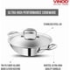 thumbnail image 5 of Kadai Vinod Platinum 24 cm 3,3 L Acero Inoxidable, 5 of 8