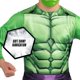 thumbnail image 2 of Mono de disfraz oficial de Marvel Hulk para jóvenes, color verde para Halloween, 2 of 5