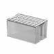 thumbnail image 3 of Caja de Papel Tisú, Dispensador de Pañuelos Faciales, Dispensador de Servilletas Rectangular, Cubierta de Caja de Pañuelos para El Hogar, Dormitorio, Argén, 3 of 5