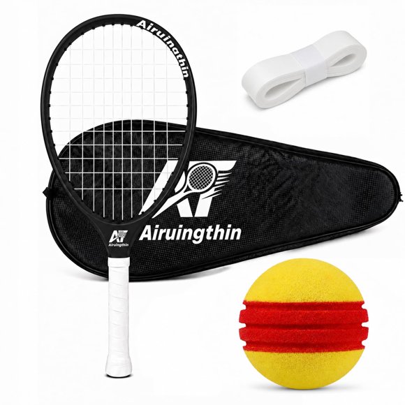 Conjunto de Raqueta Airuingthin 24.5x55.8 cm Fibra de Carbono