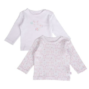 Camiseta Bebé Niña Pack 2 Pcs Multicolor Pillin