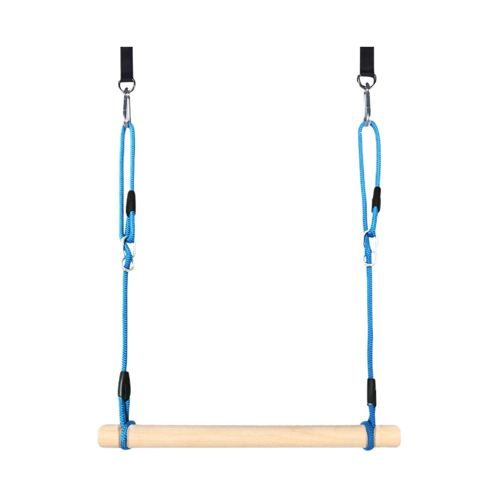 Ioensy - Anillos De Dominadas, Barra De Gimnasia Con Correa Ajustable Para Patio Trasero, Interior, Niñas Y Niños