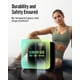 thumbnail image 3 of Báscula de baño digital RunStar para 180 kg de peso, color plateado, 3 of 7