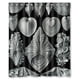 thumbnail image 1 of Cortina de ducha Haeckel con diseño de conchas marinas y ganchos (167 x 183 cm), 1 of 3