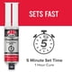 thumbnail image 2 of Jeringa epoxídica J-B Weld ClearWeld Quick Set 25 ml, 2 of 7