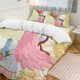 thumbnail image 1 of Uta Bed Duvet Cover Funny Anime Cartoon Bedding Sets Lightweight 3 Piece Comforter Sets, 1 of 5