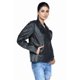 thumbnail image 1 of Falda Cuero Sharo Azul Marino, 1 of 8