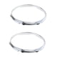 thumbnail image 2 of 1 par de aros de anillo de aro de tambor de hierro 10 pulgadas 6 orificios, 2 of 5