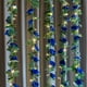 thumbnail image 3 of Guirnalda artificial de rosas y flores falsas de 16 pies, 2 unidades, color azul, 3 of 6