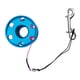 thumbnail image 3 of Carrete De Carrete De Dedo Para Buceo, Hilo De Nailon Y Broche De Doble Punta Azul 20m, 3 of 5