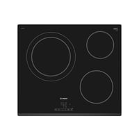 Bosch - Encimera Vitrocerámica 3 Zonas Pkk631B17E Negro