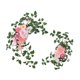 thumbnail image 2 of 2pcs Boda Arch Flowers Decoraciones De Adornos Para La Ceremonia Partido De La Puerta De Entrada Rosa, 2 of 5