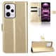 thumbnail image 1 of Funda tipo libro para Xiaomi Note 12 Pro Plus 5G, cartera todo‑en‑uno, funda multifuncional con tarjetero y correa de muñeca desmontable, 1 of 4