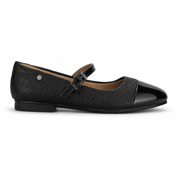Ballerina Negro Mujer Casual Chalada Nazzer
