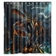 thumbnail image 1 of Cortina de ducha Steampunk Steampunk, juego de cortina de baño con ganchos, tamaño 60 x 72 pulgadas, 1 of 3