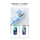 thumbnail image 2 of Cable USB-C a Lightning (iPhone) 1mt modelo US387 Certificado Amarillo, 2 of 2