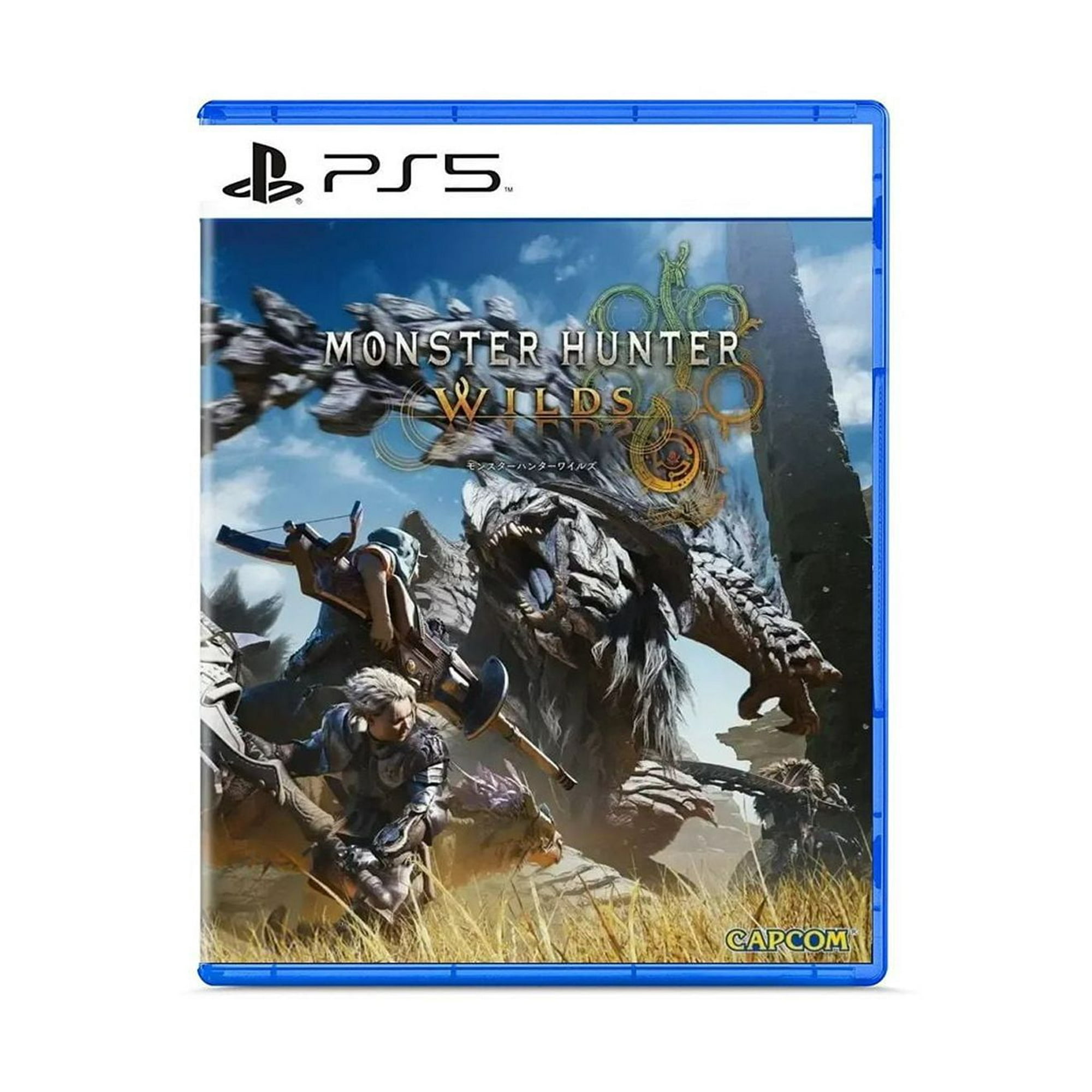 Playstation - Monster Hunter Wild Ps5 Steelbook Eur