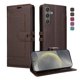 thumbnail image 4 of Premium Wallet Case for Samsung Galaxy S24 Plus with Card Slots & Kickstand, Flip Cover Brown, 4 of 6