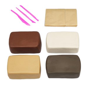 Magideal - Modelado De Arcilla Cerámica Arcilla Juguete Educativo Artesanía Hecha A Mano Arcilla Polimérica Arcilla De Endurecimiento Al Aire Para Niños Cerámica