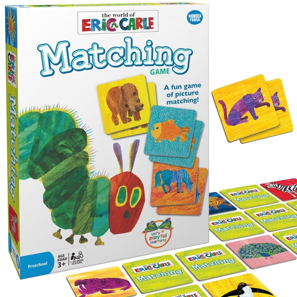 Juego de Mesa Wonder Forge Eric Carle de Memoria