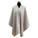 thumbnail image 1 of Poncho Melton Lana 100% - Largo - Gris Claro, 1 of 3