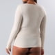 thumbnail image 3 of Camiseta Manga Larga Cuello Cuadrado Flores Mujer 4070-135, 3 of 4