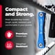 thumbnail image 2 of Llavero multiherramienta robusto KeySmart con abrebotellas, azul, 2 of 7