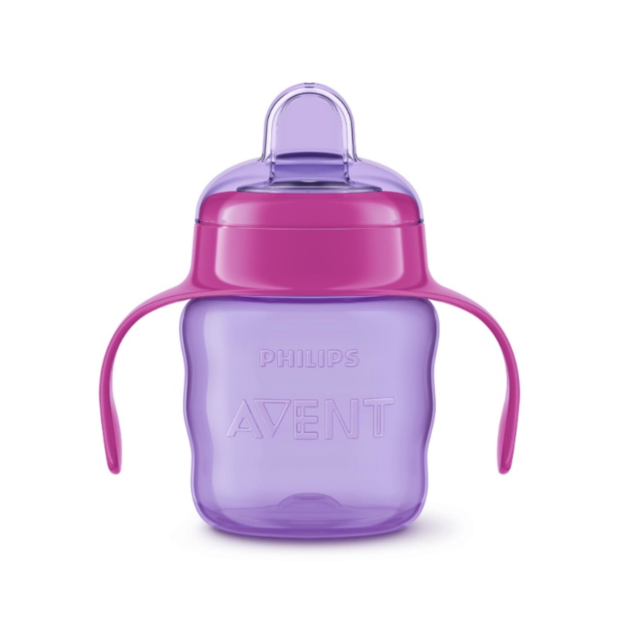 Avent - Vaso Melamina Con Boquilla Morado