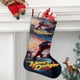 thumbnail image 2 of Henry Danger Tema: Calcetines de Navidad, fino lino blanco para colgar en escaleras y chimenea, decoración navideña para el hogar, regalo de Navidad.54cm×38cm, 2 of 5