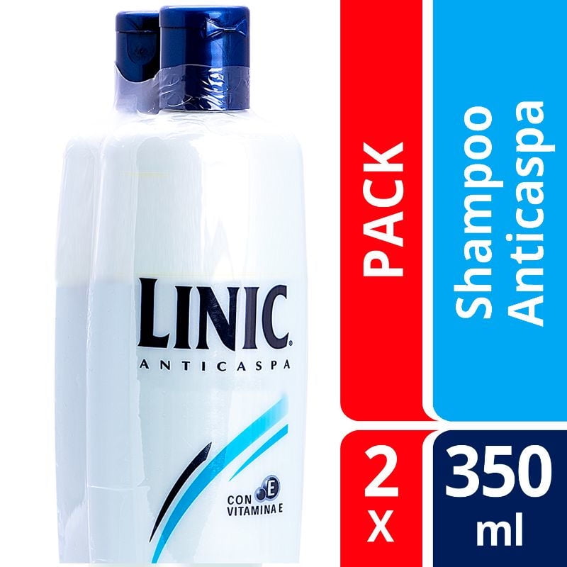 Shampoo Anticaspa Pelo Graso 2un 350ml C/u 350 ml Linic