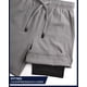 thumbnail image 5 of Pantalones cortos Reebok Boys 2 en 1 de baloncesto con forro de compresión, 5 of 7