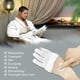 thumbnail image 5 of Guantes hidratantes de algodón Evridwear, ligeros, unisex, 5 of 9