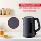 thumbnail image 4 of Hervidor Morning 1,7L Negro Moulinex, 4 of 7