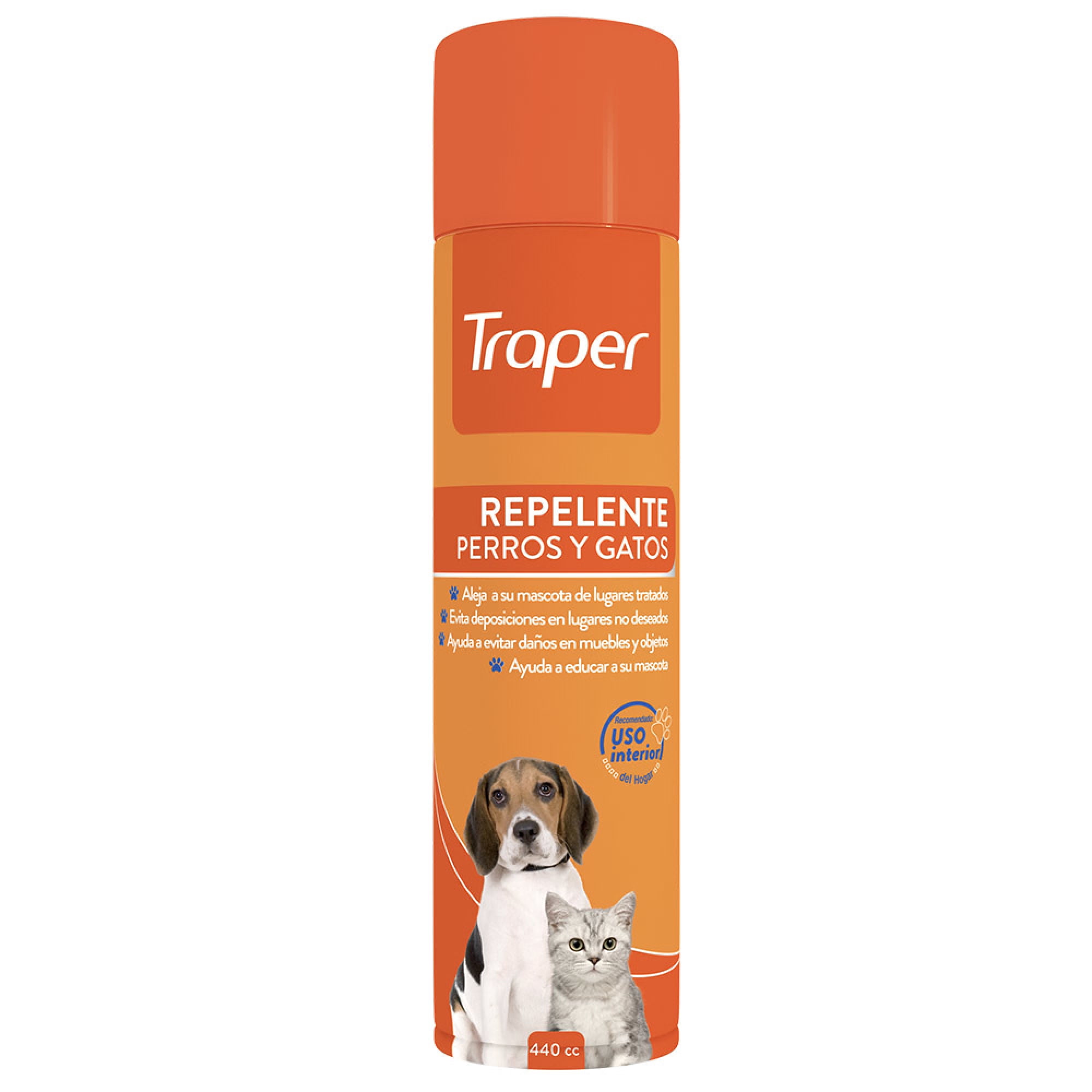 Repelente Aerosol Para Perro Y Gato 440 ml Traper