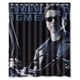 thumbnail image 1 of Cortina de ducha de Terminator 2: El Juicio Final, juego de cortina de baño con ganchos, tamaño 60 x 72 pulgadas, 1 of 3