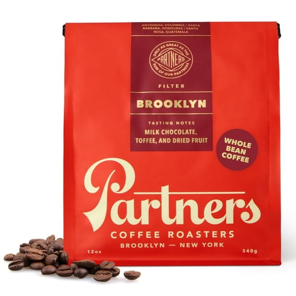 Café en grano Partners Brooklyn tueste medio 340 g