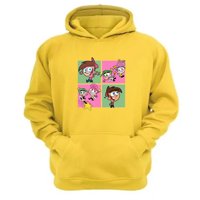 Genérico - Polerón Canguro Padrinos Amarillo Talla S Unisex