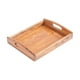 thumbnail image 2 of Bandeja De Madera Rústica Con Despensa De Almacenamiento De 2 Asas Rectangular Para Fiesta BBQ Ebony Small, 2 of 3