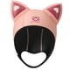 thumbnail image 3 of Orejas De Gato Capucha De Buceo Gorro De Natación Elástico De Neopreno De 3 Mm Para Natación Invierno Adulto Rosa, 3 of 5